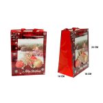 Bolsa de regalo navideña 3D por docena