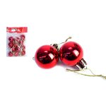 Esferas navideñas metálicas 3cm Paquete de 9