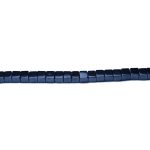 Cuentas de acerina en cubo 3mm por hilo