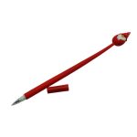 Pluma flexible con adorno de Santa Claus