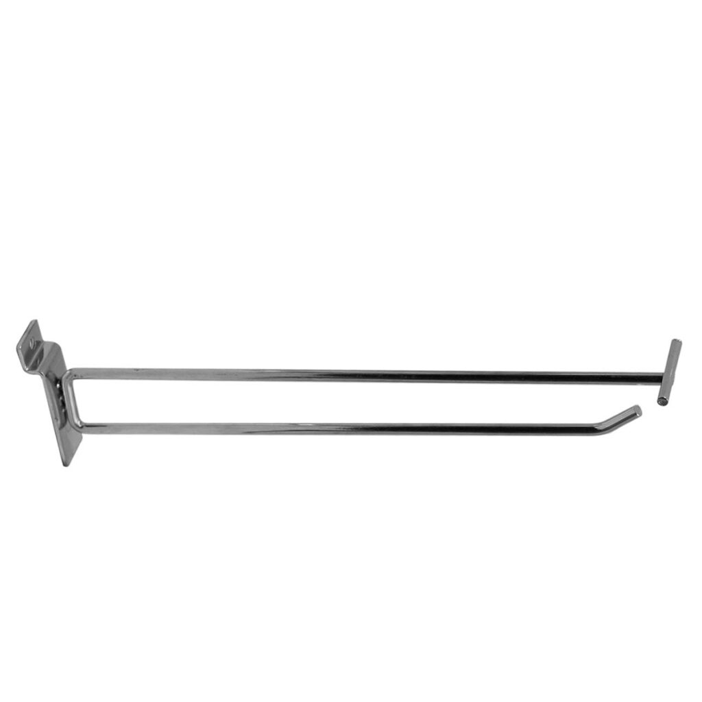 Gancho doble exhibipanel para porta precio