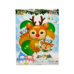 Set de globos navideños con 6 globos de látex y 3 metalizados