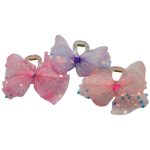 Pinzas Grandes Adornadas con Mariposa por Docena