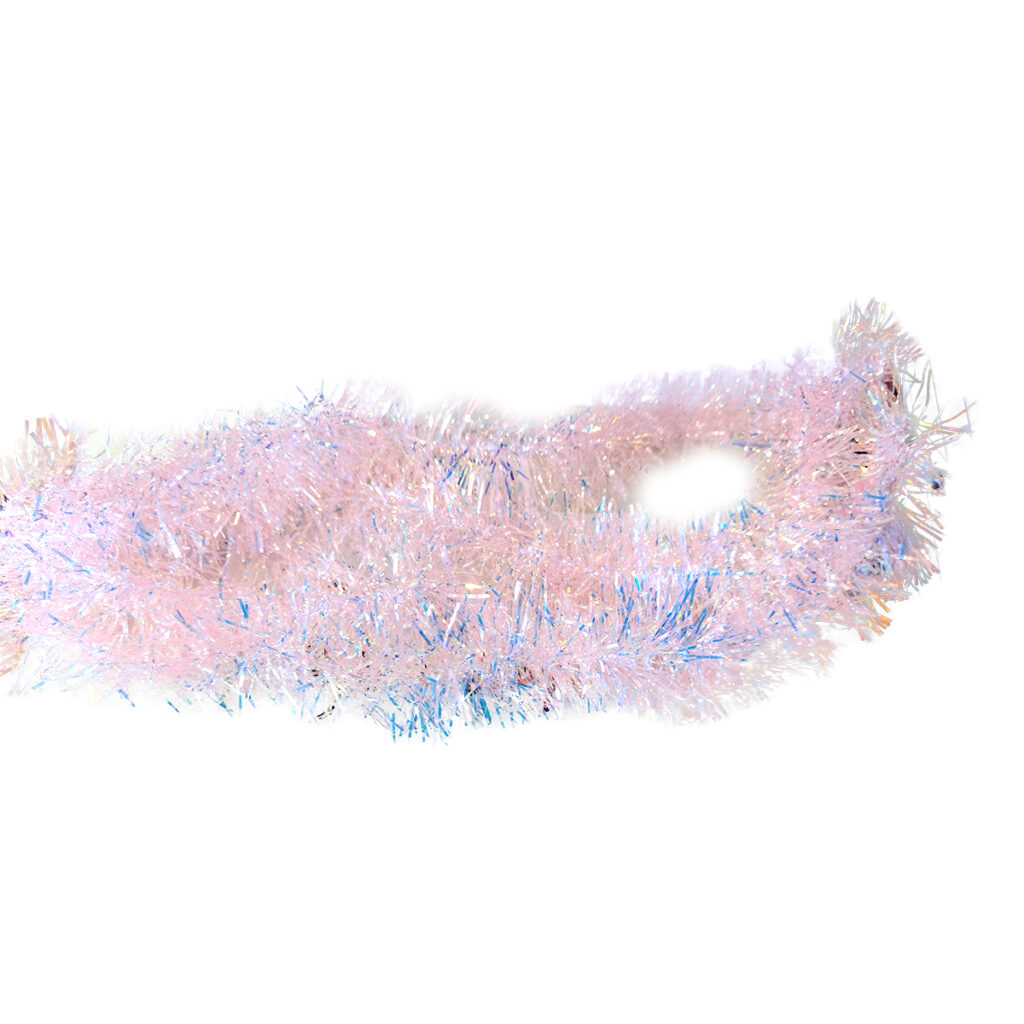 Escarcha navideña tornasol de 2 metros