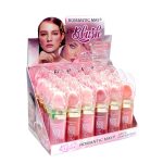 Rubor en Polvo con Glitter y Aplicador en Diversos Tonos