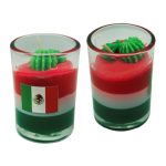 Veladora chica para fiestas patrias