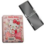 Espejo de Bolsillo Doble Rectangular Hello Kitty