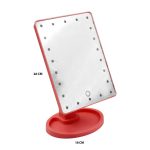 Espejo giratorio con luz