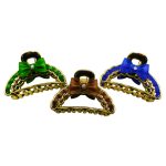 Pinzas para Cabello Media Luna Dorada por Docena