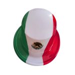 Sombrero para fiesta tricolor
