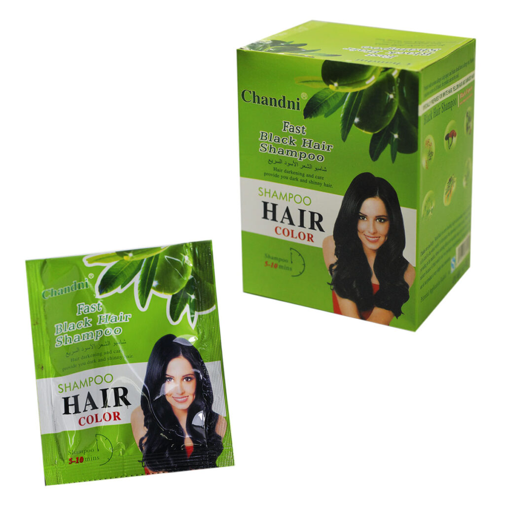 shampoo oscurecedor de cabello .