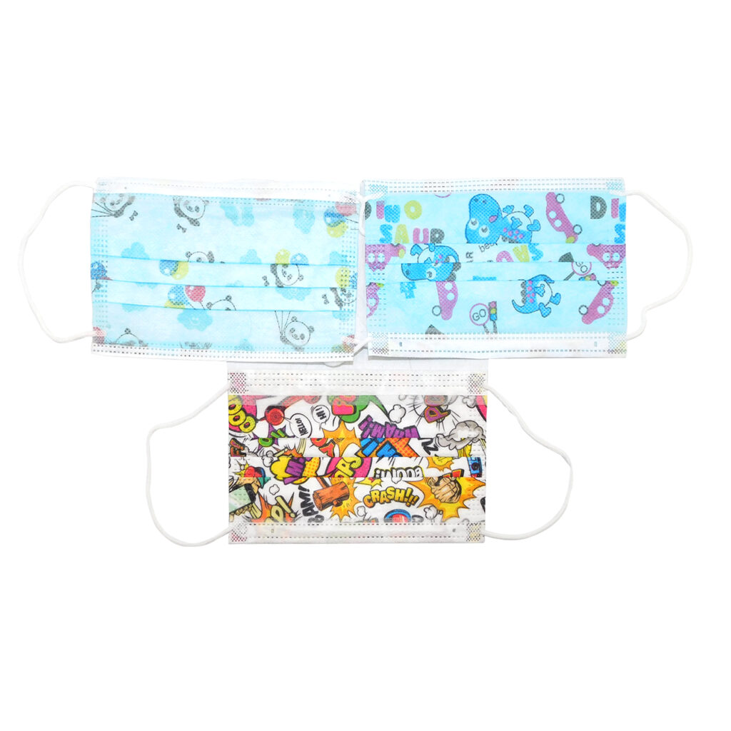 Paquete de 50 Cubrebocas Infantiles