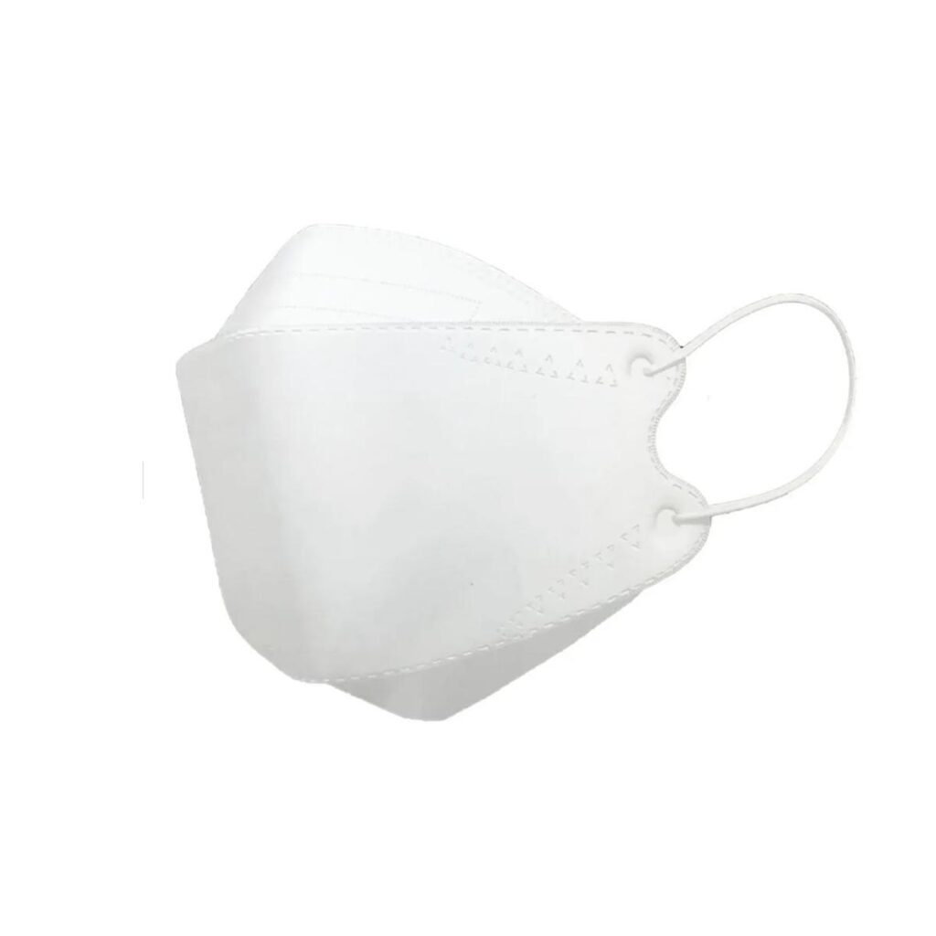 Cubrebocas KF94 Blanco para Adulto