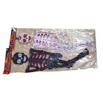 Adornos de Cartón calaveras colgantes Día de Muertos