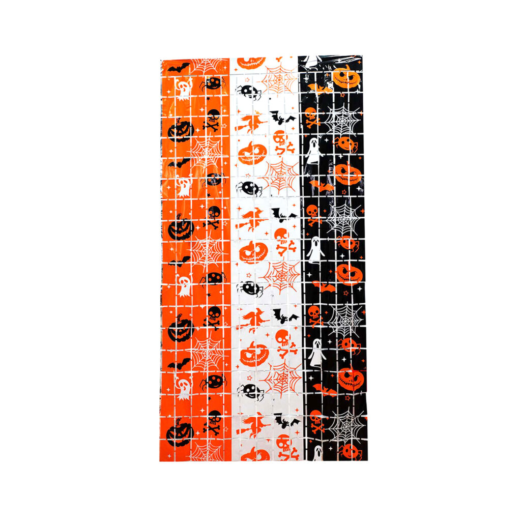 Cortina metálica halloween