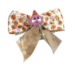 Moños para Cabello Grandes de Halloween por Docena