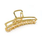 Pinzas doradas para cabello docena con diferentes modelos