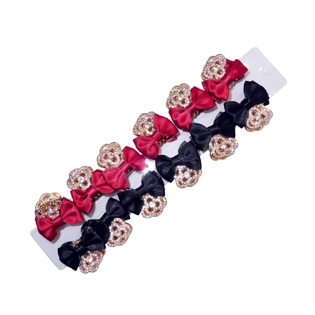 Broches con Moño para el Cabello Docena