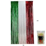 Cortina metálica tricolor