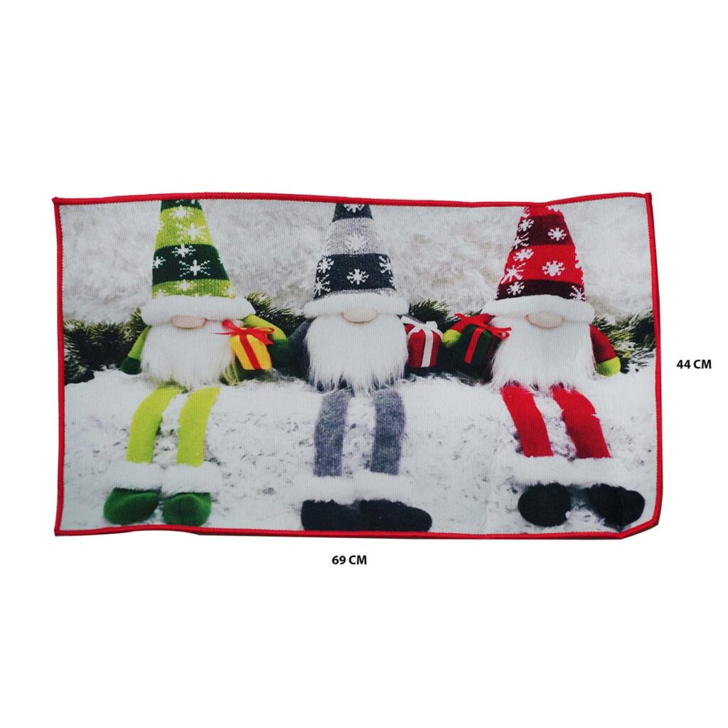 Tapete navideño grande 69 x 44 cm