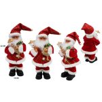 Santa con luz y movimiento