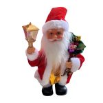 Figura de Santa con luces y sonido