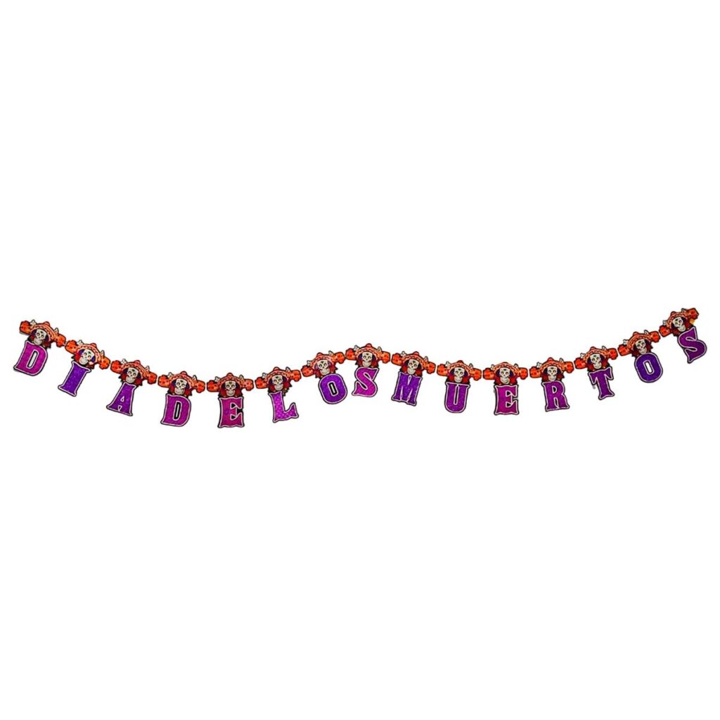 Guía Letrero Día de los Muertos