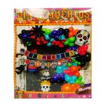 Kit de Decoración con Globos para Día de Muertos
