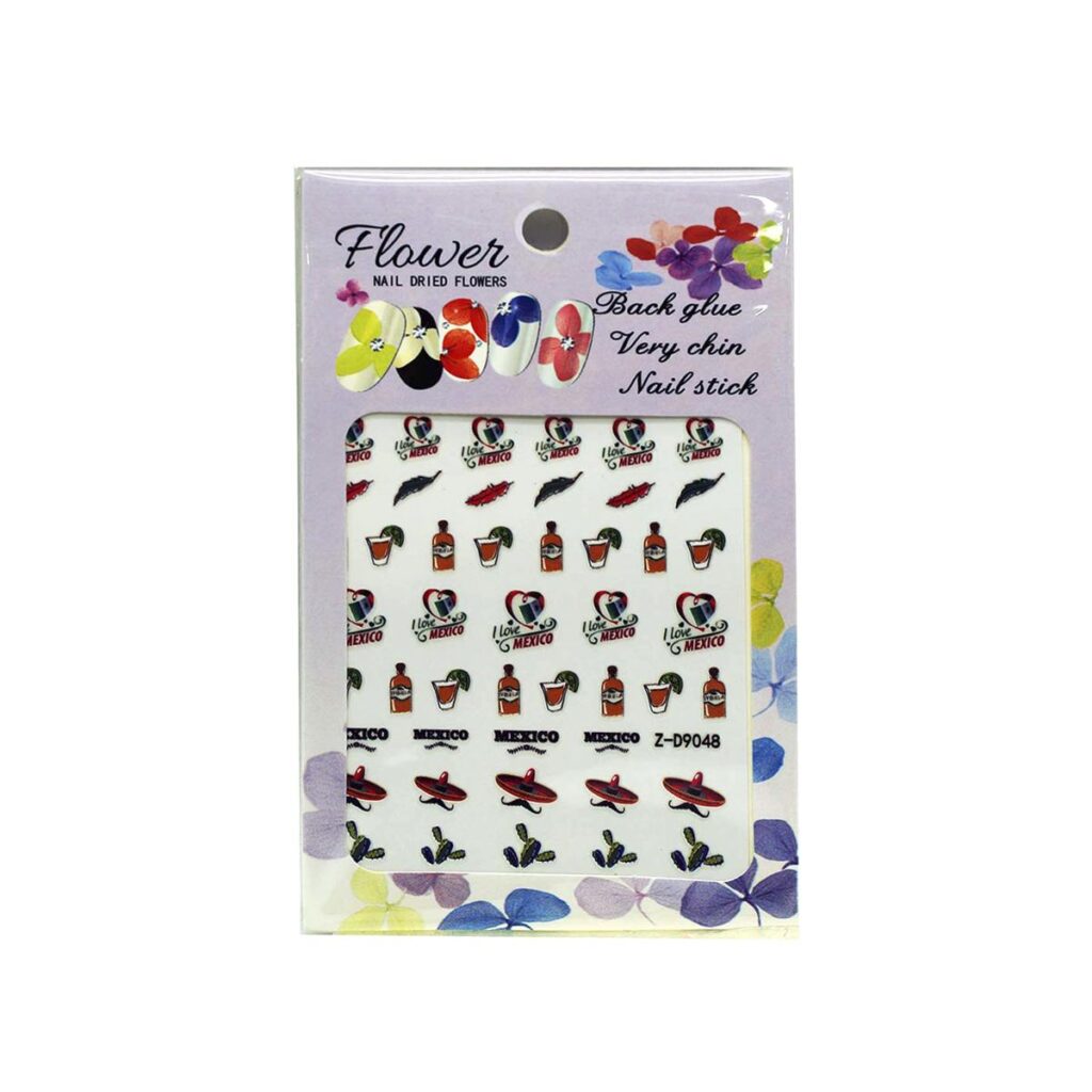 Plantillas para uñas fiestas patrias por docena