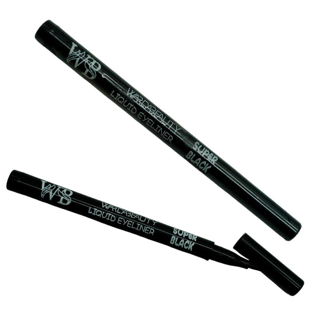 Delineador líquido con pincel  Precisión y estilo en cada trazo