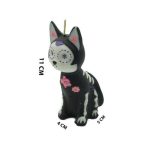 Vela Decorativa Gato Esqueleto