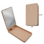 Espejo giratorio recargable con luz