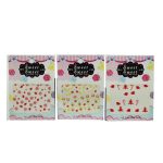 Plantillas de stickers para uñas de Navidad por docena