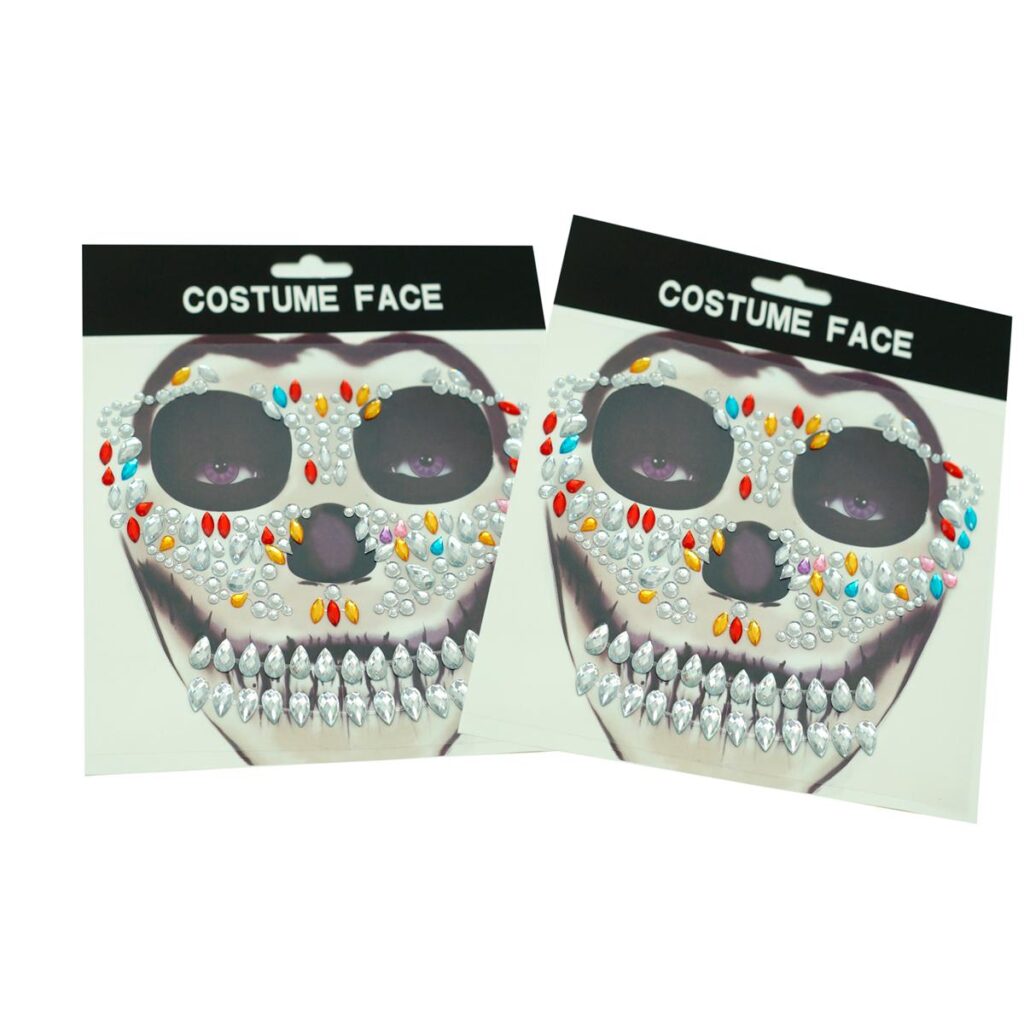 Plantillas de Joyas Faciales de Catrina