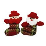 Botita con figura navideña decorativa