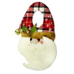 colgante para picaporte navideño de Santa