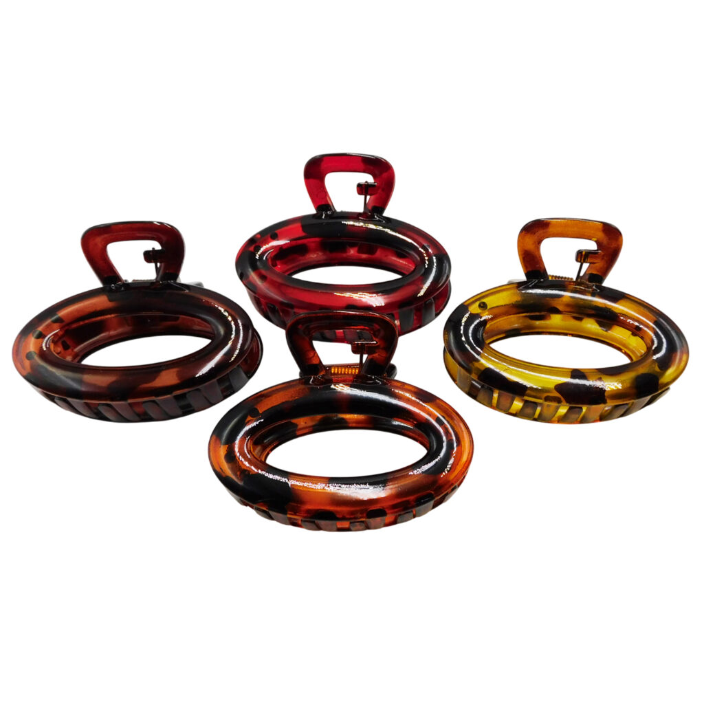 Docena de Pinzas de Cabello Ovaladas