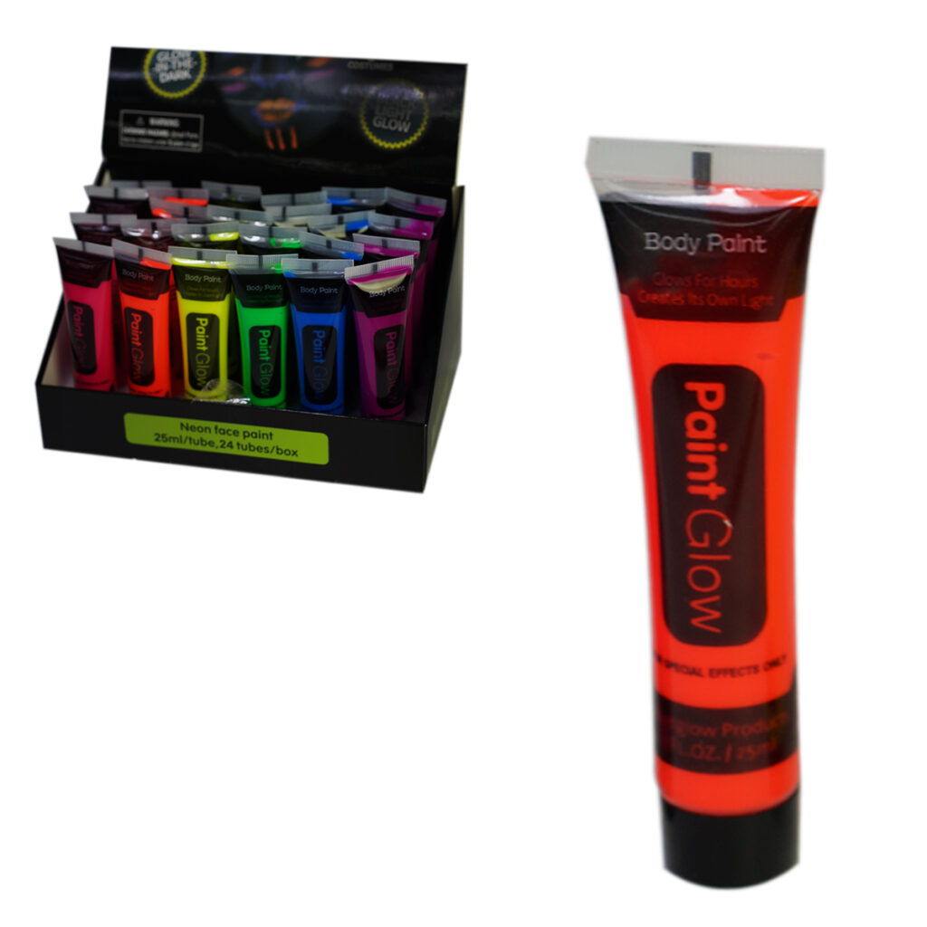 Pintura neón líquida.