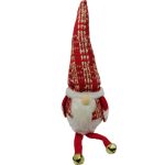 Gnomo Navideño de Tela con Luz