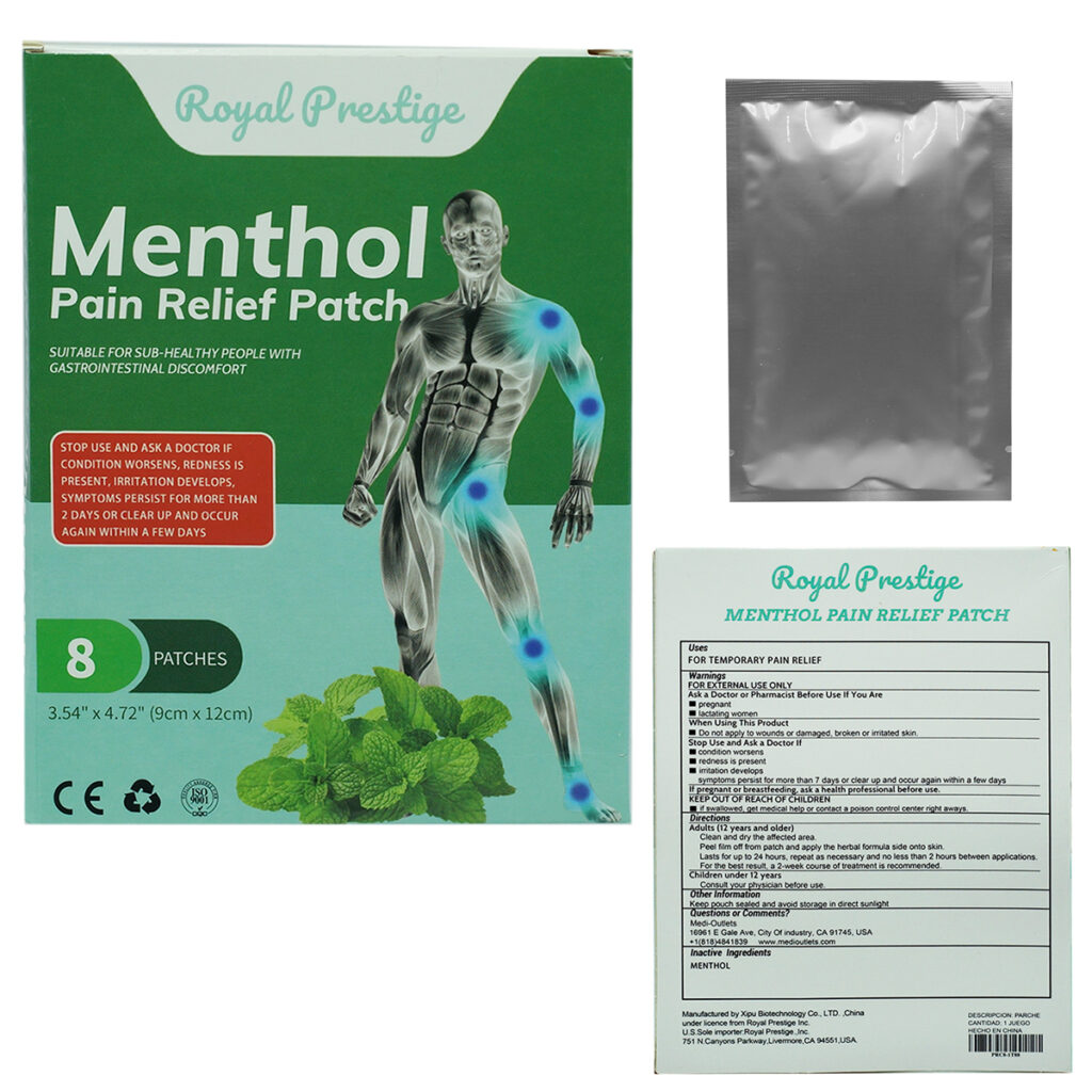 Parche Muscular de Menthol