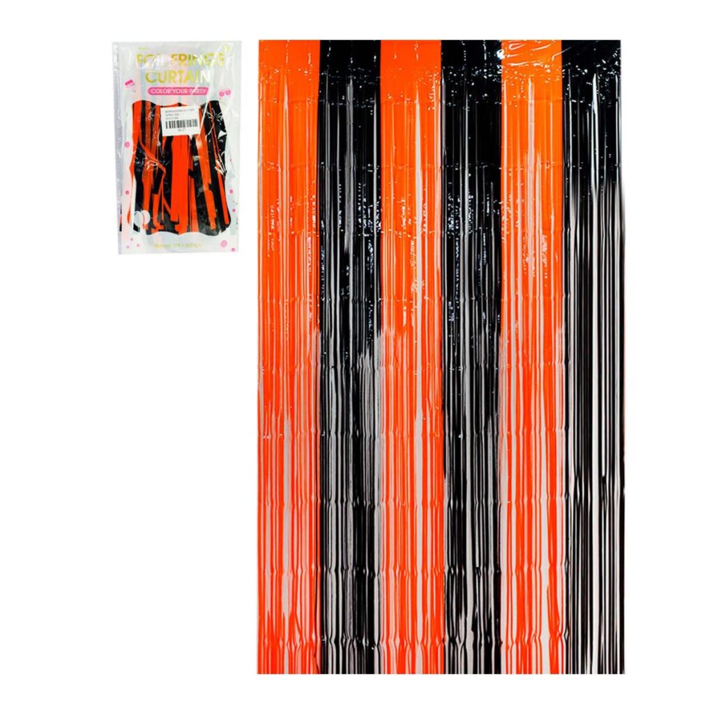 Cortina para Fiesta en Colores de Halloween